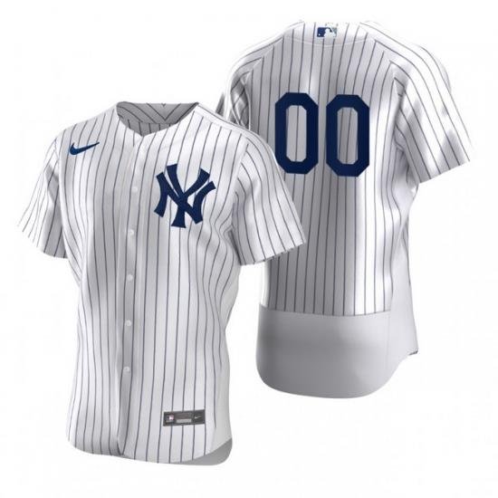 Men Women Youth Toddler All Size New York Yankees Custom Nike White 2020 Stitched MLB Flex Base Jersey