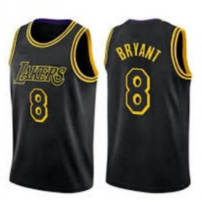 Lakers Kobe Bryant #8 Black Toddler Jersey