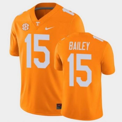 Men Tennessee Volunteers Harrison Bailey College Football Orange Alumni Player Game Jersey