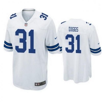 Nike Cowboys  31 trevon diggs white Team Color Men Stitched NFL Vapor Untouchable Limited Jersey