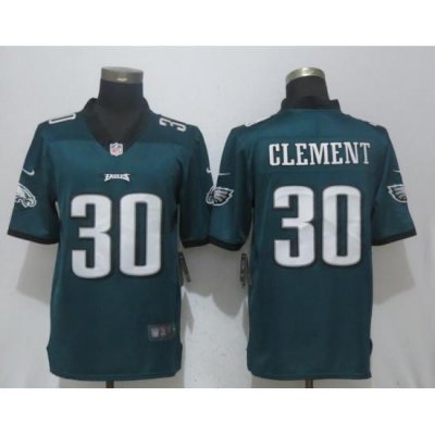 NEW Nike Philadelphia Eagles #30 Clement Green 2017 Vapor Untouchable Limited Playey Jersey