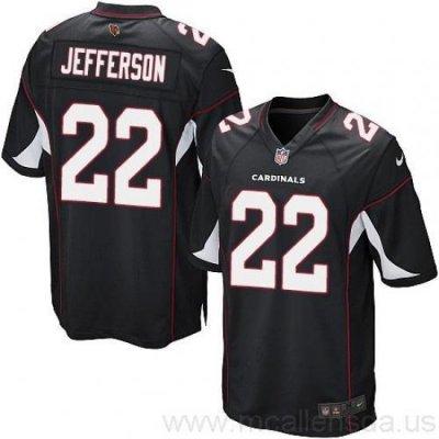 Nike Cardinals #22 Tony Jefferson Black Alternate Mens Stitched NFL Elite Jersey