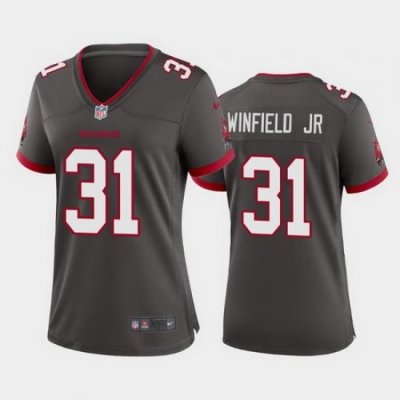 women antoine winfield jr. tampa bay buccaneers pewter alternate game jersey