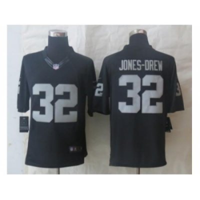 Nike Oakland Raiders 32 Maurice Jones-DreW Black Limited NFL Jersey