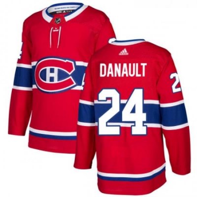 Youth Adidas Montreal Canadiens 24 Phillip Danault Premier Red Home NHL Jersey