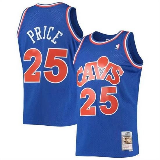 Men Cleveland Cavaliers 25 Mark Price Blue 1988 89 Mitchell  26 Ness Swingman Stitched Jersey