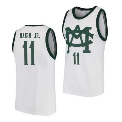 Michigan State Spartans Lourawls Nairn Jr. White Vault Mac Men'S Jersey