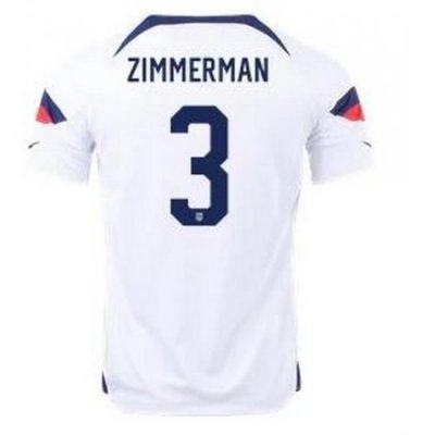 Men US 2022 FIFA Soccer Jersey White 023