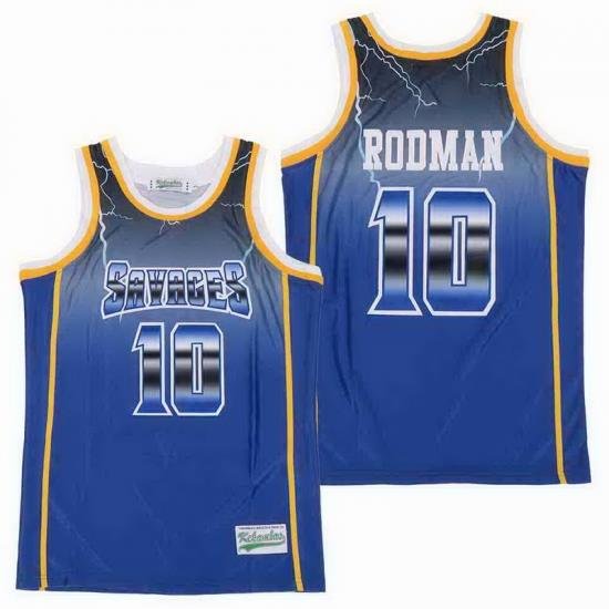 DENNIS RODMAN #10 ALTERNATE BASKETBALL JERSEY