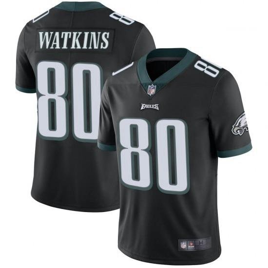 Youth Nike Philadelphia Eagles Quez Watkins #80 Black Vapor Limited Jersey -