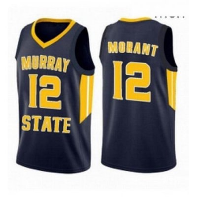 Murray State Racers 12 Ja Morant Jersey Basketball Black