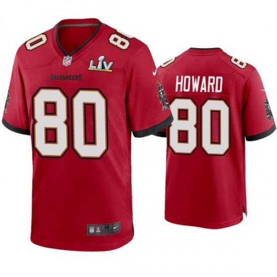 Men O.J. Howard Buccaneers Red Super Bowl Lv Game Jersey