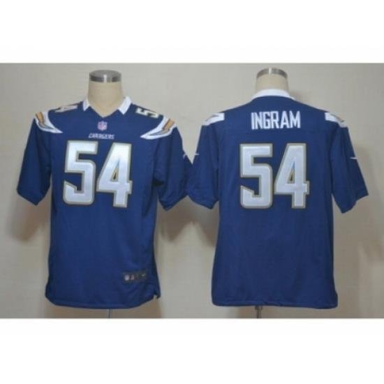 Nike San Diego Chargers 54 Melvin Ingram Dark.Blue Game NFL Jersey