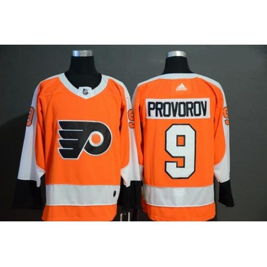 Flyers 9 Ivan Provorov Orange Adidas Jersey