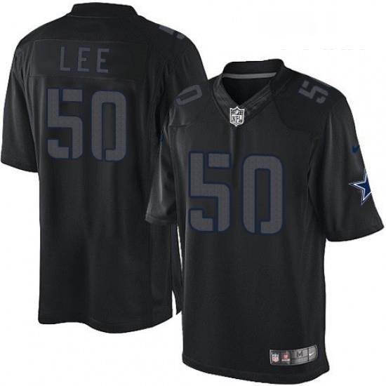 Youth Nike Dallas CoWboys 50 Sean Lee Limited Black Impact NFL Jersey