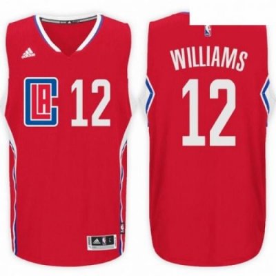 Los Angeles Clippers 12 Louis Williams Road Red New Swingman Stitched NBA Jersey