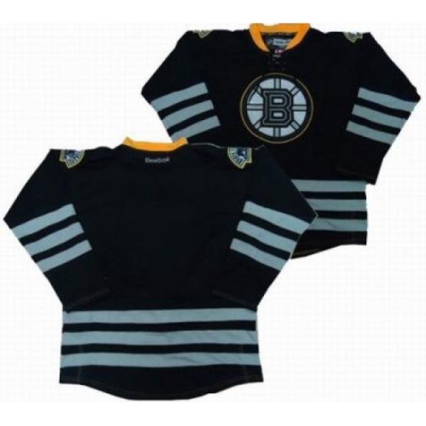 Boston Bruins blank black ice jersey