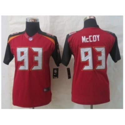 Nike Youth Tampa Bay Buccaneers #93 McCoy Red Jerseys(2014 New)