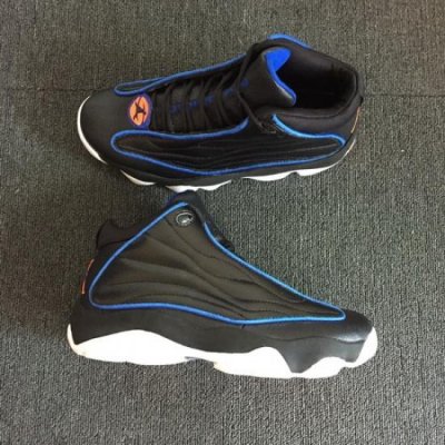 Air Jordan 13.5 Men Shoes Black Blue