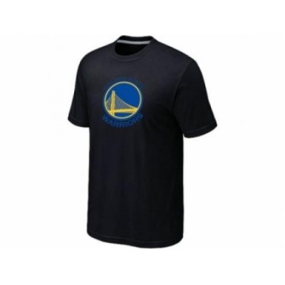 NBA Golden State Warriors Big & Tall Primary Logo Black T-Shirt