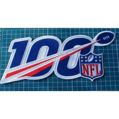 NFL 100th Years Anniversary 2019 Logo Patch