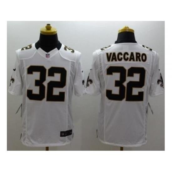 Nike NeW Orleans Saints 32 Kenny Vaccaro White Limited NFL Jersey