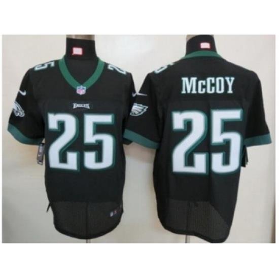 Nike Philadelphia Eagles 25 leSean McCoy black Elite NFL Jersey