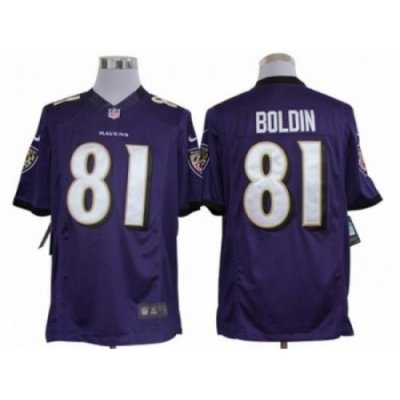 Nike Baltimore Ravens 81 Anquan Boldin purple Limited NFL Jersey