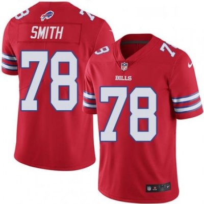 Youth Nike Buffalo Bills 78 Bruce Smith Limited Red Rush Vapor Untouchable NFL Jersey