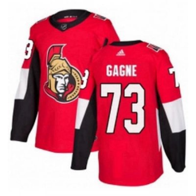 Youth Adidas Ottawa Senators 73 Gabriel Gagne Premier Red Home NHL Jersey