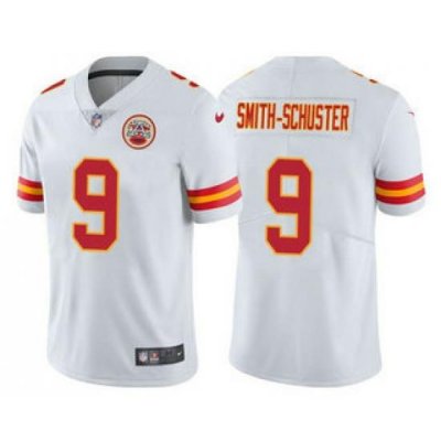 Men's Kansas City Chiefs #9 JuJu Smith-Schuster White 2022 Vapor Untouchable Stitched NFL Nike Limited Jersey