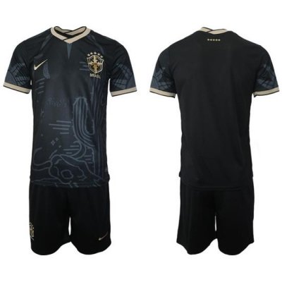 Men FIFA 2022 Brazil Soccer Jersey 065