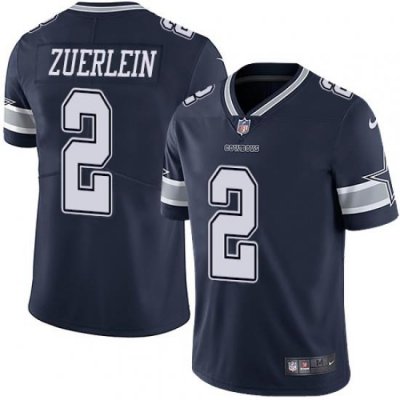 Nike Dallas Cowboys 2 Greg Zuerlein Navy Blue Team Color Men Stitched NFL Vapor Untouchable Limited Jersey