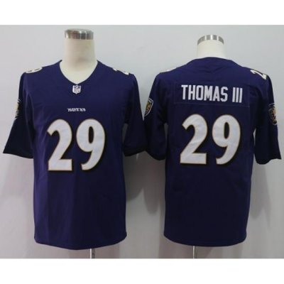 Nike Ravens 29 Earl Thomas III Purple Vapor Untouchable Limited Jersey