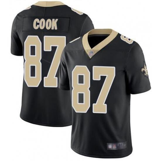 Nike Saints 87 Jared Cook Black Vapor Untouchable Limited Jesey