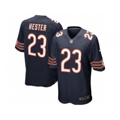 Nike Chicago Bears 23 Devin Hester blue Game NFL Jersey