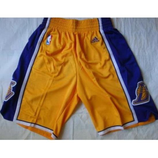 Los Angeles Lakers Yellow Revolution 30 Swingman NBA Shorts