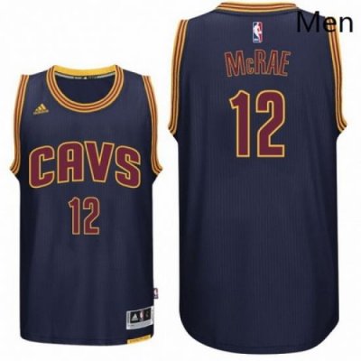 Cleveland Cavaliers 12 Jordan McRae New Swingman Alternate Navy Jersey