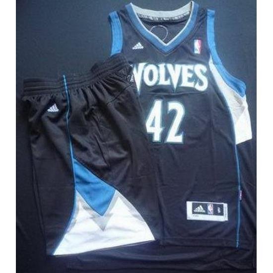 Minnesota Timberwolves 42 Kevin Love Black Revolution 30 Swingman NBA Suits