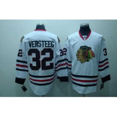 Chicago Blackhawks 32 Kris versteeg white Jersey