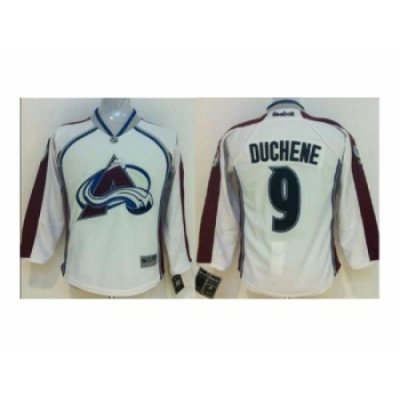 Youth nhl jerseys colorado avalanche #9 duchene white