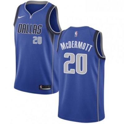 Womens Nike Dallas Mavericks 20 Doug McDermott Swingman Royal Blue Road NBA Jersey Icon Edition