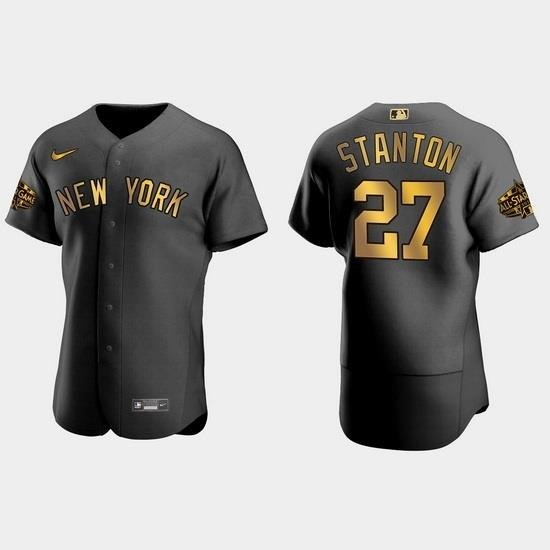 Men NeW York Yankees Giancarlo Stanton 2022 Mlb All Star Game Black Men Jersey