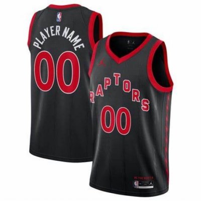 Men Women Youth Toddler Toronto Raptors Black Custom Nike NBA Stitched Jersey