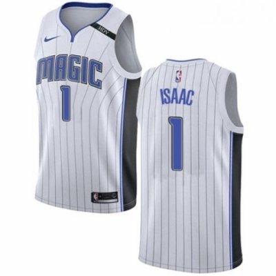 Youth Nike Orlando Magic 1 Jonathan Isaac Authentic NBA Jersey Association Edition