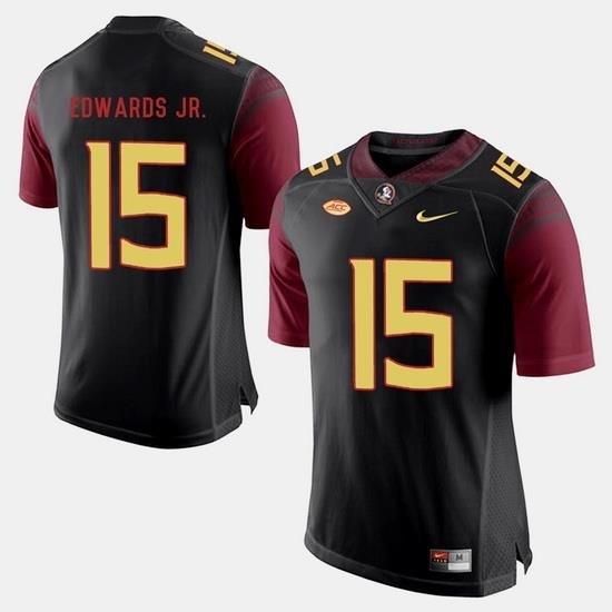 Florida State Seminoles Mario Edwards Jr. College Football Black Jersey