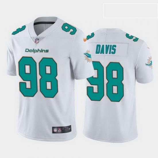 men raekwon davis miami dolphins white vapor limited jersey