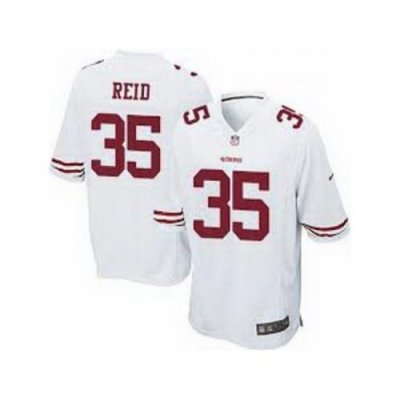 Nike San Francisco 49ers 35 Eric Reid White Limited NFL Jersey