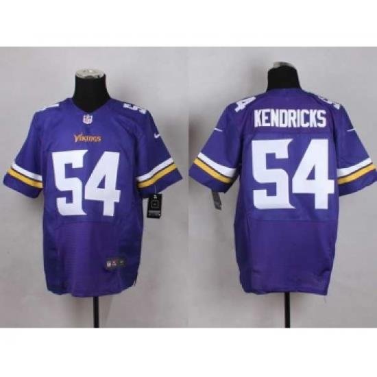 nike nfl jerseys minnesota vikings 54 kendricks purple[Elite]