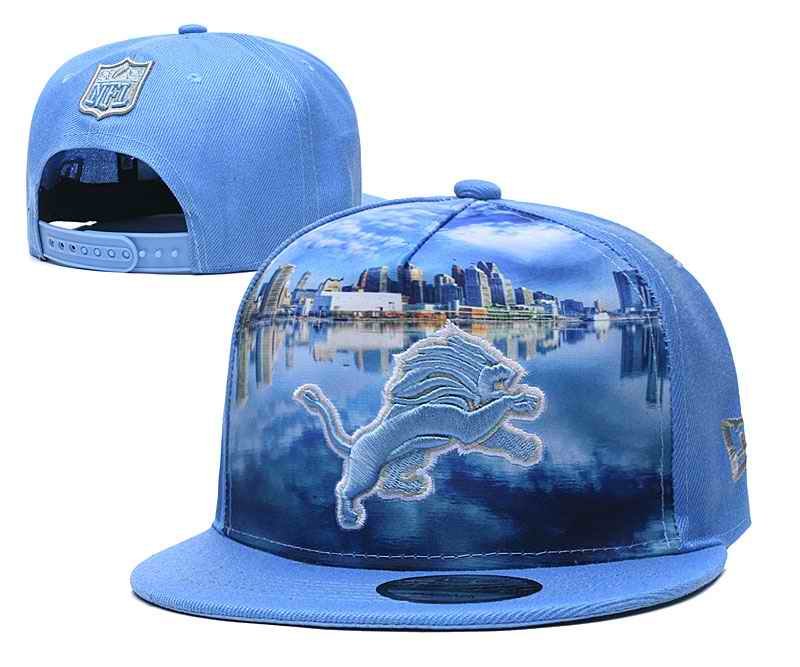 Detroit Lions Stitched Snapback Hats 020